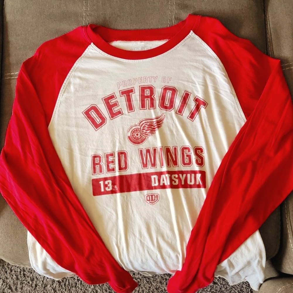 Detroit Redwings baseball tee